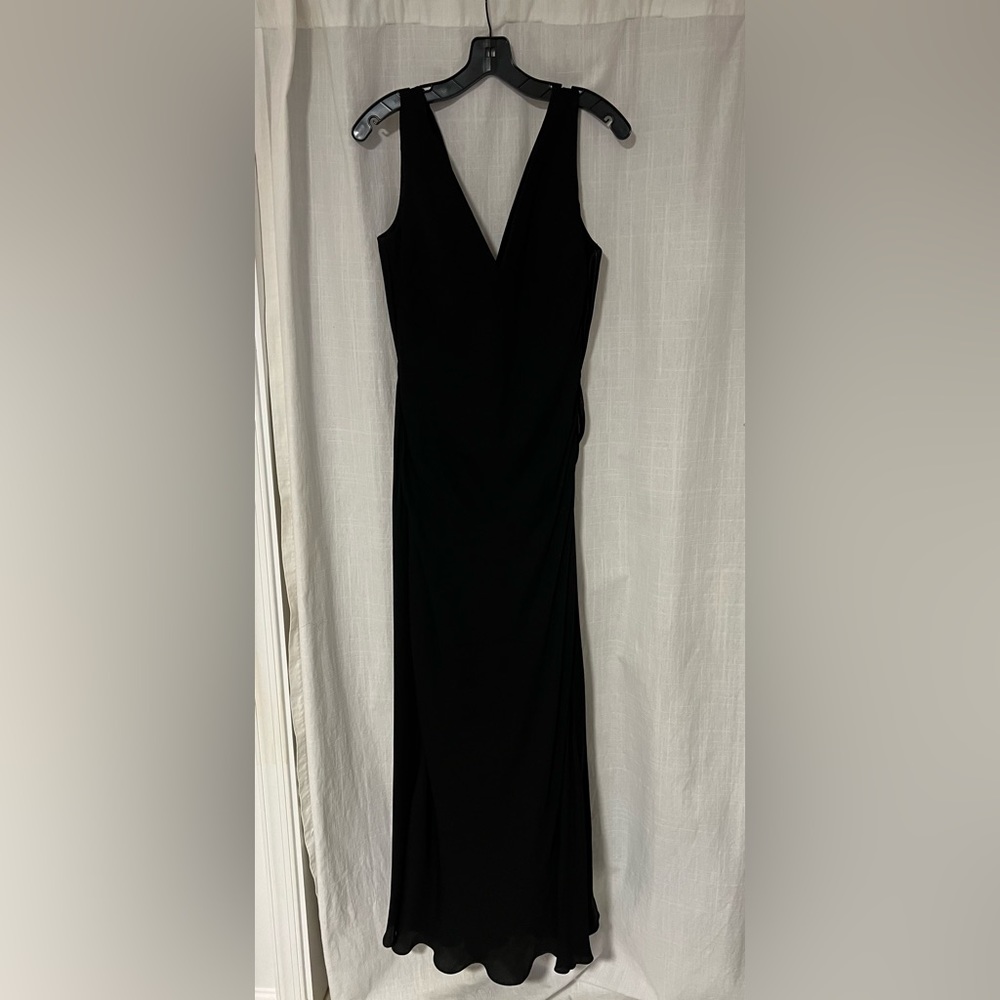 Great Condition! Armani Collezioni, Size 8, Black evening gown.